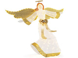 5.2 ft Christmas Pre-Lit Angel with Halo, Christmas Decorations 05994455