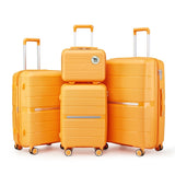 Luggage Sets 4 Piece PP Lightweight & Durable Expandable suitcase W2098P144466