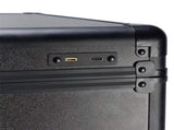 4-in-1 Draw-bar Style Interchangeable Aluminum Rolling Makeup Case-BLACK 79723669