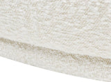 Aire 75" RAF Modern Rounded Chaise Lounge, Ivory White Boucle B2719P238297