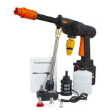 653PSI Cordless Pressure Washer, High Pressure Car Washer Cleaner, Electric Sprayer Water Gun, with 16381921