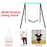 ZNTS Porch Swing Frame, Heavy Duty A-Frame Swing Set, Swing Stand Frame for Yoga Hammock Saucer Baby 37138017