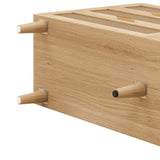51.18"6-Drawers Rattan Storage Cabinet Rattan Drawer with White Drawer Slides,for Bedroom,Living W757P162760