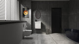 20" Wall-Mounted Bathroom Vanity with Ceramic Sink, Storage Cabinet with Doors,Bathroom Cabinet Set W1972P196393