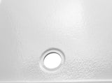 CONDRIS 60" x 36" Shower Base, Rectangular Acrylic Shower Pan with Slip-Resistant Floor, Center T5923P495205