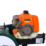 Double Flywheel Electric Log Splitter 7-Ton Compact Horizontal Gas Log Splitter with Auto Return W46542961