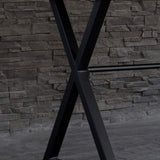 Contemporary Industrial Computer Desk/Hallway Decor Nova Table B347P340032