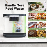 4 L Electric Composter with Lid and LED Display for Kitchen - 2 Activated Carbon Filters 35496181