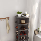 Grey 360 Rotating shoe cabinet 6 layers W1320140918