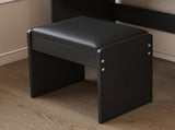 New Large Mirror Vanity Desk for Bed room , Modern Makeup Vanity Set with Power Outlet and Hair 39453746