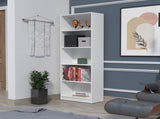 White 5-Shelf Bookcase B062P175157