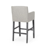 Upholstered 30.5 inch Counter Stools - Light Gray/Gray 71253.00LGRY