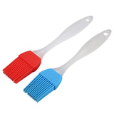 6Pcs Stainless Steel U shaped Barbecue Fork Skewers with 2Pcs Silicone Baking Oil BBQ Brush 19665032