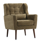 ZNTS Modern Accent Chair,Chenille Arm Chairs for Living Room,Upholstered Mordern Armchair,Comfy Soft W1028102389