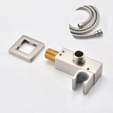 Ceiling Mounted Shower System Combo Set with Handheld and 10"Shower head TH6006-10NS