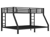 Metal Twin over Full Bunk Bed for Teens and Adults,Space-Saving/Noise Reduced/No Box Spring Needed, W1580P368409