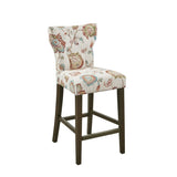 ZNTS Tufted Back Counter Stool B03549036