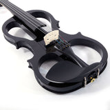 4/4 Electric Silent Violin Case Bow Rosin Headphone Connecting Line V-0 23832049