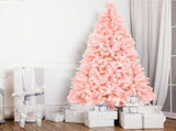 7ft 1400 Branch PVC Branch Iron Bracket Christmas Tree Pink 19380232