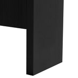 Striped Storage Cabinet with 4 Doors , Adjustable, Suitable for Study,Entrance and Living Room 00455216
