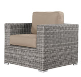 Fully Assembled Patio Chair with Cushions B120P143955