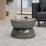 METAL HAMMERED COFFEE TABLE 72227.00