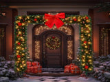 Christmas Artificial Tree Archway Decoration, Realistic PVC Holiday Tree Arch Frame for Outdoor 04466384