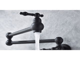 Wall Mount Folding Kitchen Pot Filler Faucet W2287P153397
