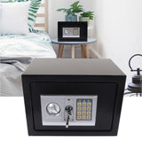 ZNTS Digital Safe Box with Password and Key, Multifunctional Electronic Security Cabinet for Home Use 58316752