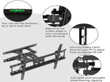 TMDS-204 32"-70" 110Lbs VESA600*400 Full Motion TV Wall Mount Tilt Range 0-15&deg 60908880