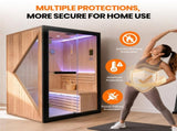 3000W African Oguman Double Traditional Indoor Stove Sauna Room W6315P549531