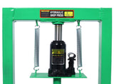 6 Ton Hydraulic Press, Benchtop Hydraulic Shop Press, H-Frame Garage Floor Press with Press Plates, W465P192094