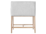 24'' Seat Height Upholstered Counter Stools with Arms for Kitchen Island/Dining Room, Set of 2 N780P354193N