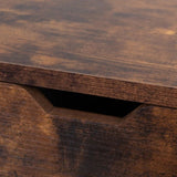 ightstand with 2 Drawers, Tables with Solid Wood Legs and Storage, End Table, Side Table, W2181P156142