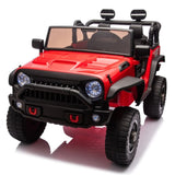 24V Two-Seater Kids Ride On Truck Car W/Parents Control,200w*2,Seat width 20.28in,Four-wheel W1578P188705