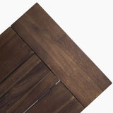 Outdoor Carlisle Benches, Sandblasted Dark Brown White 54562.00SBRN