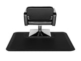3x 4x1/2" Beauty Salon Square Anti-fatigue Salon Mat Black 48469106