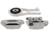 3Pcs Engine Mounts & Transmission Mount Set Replacement for Jeep Renegade Fiat 500X L4-2.4L 40725446