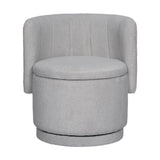 360 Degree Swivel Back Sofa Chair With Storage Space, Suitable For Bedroom and Living Room W1716P196474