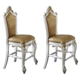 Butterscotch and Antique Pearl Armless Counter Height Chairs B062P182750