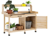 Garden Work BenchOpen Shelf Storage 89223504