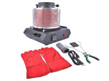 1KG Gold Melting Furnace 1500W 1100&degC/2012&degF, Compact High-Temperature Metal Casting Furnace 98525826