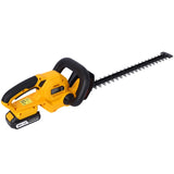 ZNTS 20V Cordless Hedge Trimmer, 22 Inch Steel Blade, Reduced Vibration, Battery and Charger Included W465P195275