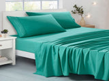Bed Sheets 4-Piece Set OEKO-TEX Certified Bedding with Fitted Sheet, Flat Sheet & Pillowcases 73178068