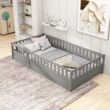 Twin Size Floor, integral construction with super high security barrier, door, children's floor W1858P164941