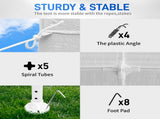 10X10FT Mesh Party tent 64525969