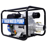 ZNTS Trash Pump 3 inch, 209cc 7HP 4 stroke OHV ENGINE, Gas Powered Full Trash Water Pump 50 ft Discharge W465134909