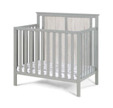 Connelly Mini Crib With Mattress Pad Gray/Rockport Gray B022P204869