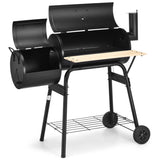 ZNTS Outdoor Black BBQ Grill 90672802