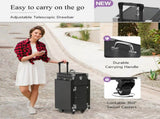 Portable Nail Table Desk, Foldable Rolling Manicure Table with Wheel, Makeup Train Case for Nail 56220372